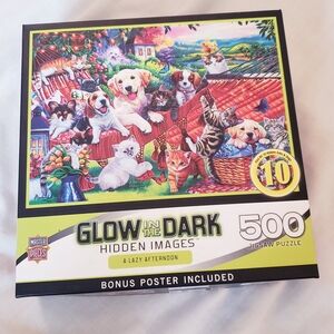 MasterPieces Glow in the Dark Puzzle - 500 Pieces